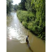 Opuštěný muž a Odra.